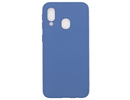 Evelatus Galaxy A40 Nano Silicone Case Soft Touch TPU Samsung Dark Blue