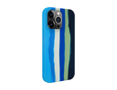 Evelatus iPhone 14 Pro Max Silicone case Multi-Colored Apple Blue