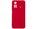 Evelatus Poco M4 Pro Nano Silicone Case Soft Touch TPU Xiaomi Red