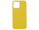 Evelatus iPhone 13 Pro Max Premium Soft TouchSilicone Case Apple Yellow