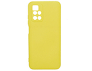 Evelatus Xiaomi Redmi 10 Nano Silicone Case Soft Touch TPU Xiaomi Yellow