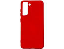 Evelatus Galaxy S21 Nano Silicone Case Soft Touch TPU Samsung Red
