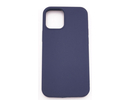 Evelatus iPhone 12 Pro Max Premium Silicone case Soft Touch Apple Midnight Blue