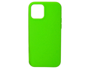 Evelatus iPhone 12/12 Pro Premium Soft Touch Silicone Case Apple Fluerescent Green