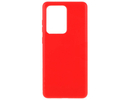 Evelatus Galaxy S20 Ultra Nano Silicone Case Soft Touch TPU Samsung Red