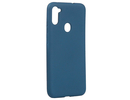 Evelatus Galaxy A11 Nano Silicone Case Soft Touch TPU Samsung Blue