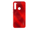 Evelatus Xiaomi Redmi Note 8 / Redmi Note 8 2021 Water Ripple Full Color Electroplating Tempered Glass Case Xiaomi Red