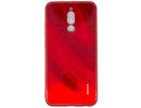 Evelatus Redmi 8 Water Ripple Full Color Electroplating Tempered Glass Case Xiaomi Red