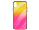 Evelatus Redmi Note 8 Pro Water Ripple Gradient Color Anti-Explosion Tempered Glass Case Xiaomi Gradient Yellow-Pink