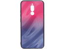 Evelatus Redmi 8 Water Ripple Gradient Color Anti-Explosion Tempered Glass Case Xiaomi Gradient Pink-Purple