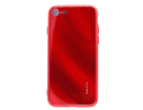 Evelatus iPhone 7/8 Water Ripple Gradient Color Anti-Explosion Tempered Glass Case Apple Gradient Red-Black
