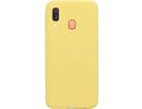 Evelatus Galaxy A40 Nano Silicone Case Soft Touch TPU Samsung Yellow