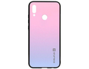Evelatus Y7 2019 Gradient Glass Case 2 Huawei Bubble Gum