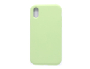 Evelatus iPhone Xs Premium Soft Touch Silicone Case Apple Mint Green