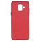 Evelatus Samsung A6 2018 TPU case 1 with metal plate (possible to use with magnet car holder) Samsung Red