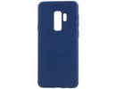 Evelatus Galaxy S9 Plus Premium Soft Touch Silicone Case Samsung Midnight Blue