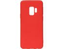 Evelatus Galaxy S9 Plus Premium Soft Touch Silicone Case Samsung Red
