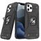 Wozinsky iPhone 13 Pro Ring Armor Case Kickstand Tough Rugged Cover Apple Black