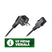 CP Strāvas vads Universāls Euro/IEC C13 Standarts 3 Kontaktu Spraudnis 3m (OEM)