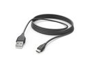 Hama 00201588 Charging Cable, USB-A - Micro-USB 3m black