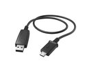 Hama 00173672 Charging/Data Cable, Micro-USB 0.6m Black