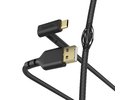 Hama 00187215 Stand Charging/Data Cable, Micro-USB 1.5m black