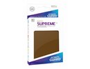 Ultimate guard Supreme UX Sleeves Standard Size Matte Brown (80)