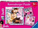 Ravensburger - Puzzle 3x49 Barbie Girl