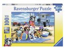 Ravensburger - Puzzle 100 Dogs On The Beach
