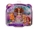 Mattel - Enchantimals Glam Party Filigree Fox Family