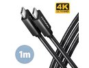 Axagon CABLE USB-C TO USB-C 1M 100W/BLACK BUCM32-CM10AB