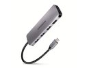 Axagon I/O HUB USB-C 5IN1/0.2M HMC-HCR3A