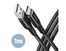Axagon CABLE USB-C TO USB2.0 1M/BLACK BUCM-AM10AB
