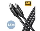 Axagon CABLE USB-C TO USB-C 1.5M 100W/BLACK BUCM32-CM15AB