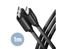 Axagon CABLE USB-C TO MICRO-B 1M/SPEED BLK BUMM3-CM10AB