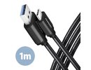 Axagon CABLE USB-C TO USB3.2 1M/BLACK BUCM3-AM10AB