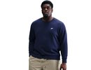 Nike Club Fleece Crew - obsidian/white