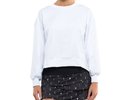 Lucky in love Core Ruche Back L/S Women - white