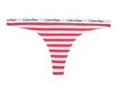 Calvin klein Thong 1P - rainer stripe/cut rose