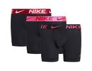 Nike Dri-Fit Essential Micro 3P - black/pink/red