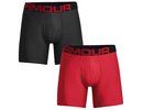Under armour Charged Tech 6in 2 Pack - black/red
