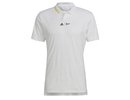 Adidas London Polo - white/impact yellow