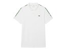 Lacoste Ultra Dry Branded Stripe Tennis - white