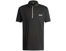 Boss Paddy Shirt In Quick-Dry Ribbed Fabric