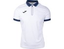 Joma Torneo Short Sleeve Polo - white
