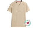 Wilson Players Seamless Zip Henley 2.0 - safari