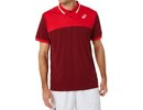 Asics Court Polo Shirt - beet juice/classic red