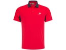 Head Slice Polo Shirt - red