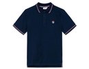 Fila Matcho 4 Polo Shirt Men - black iris