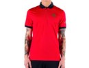 Hydrogen Half Zip Tech Tee - red/blue navy